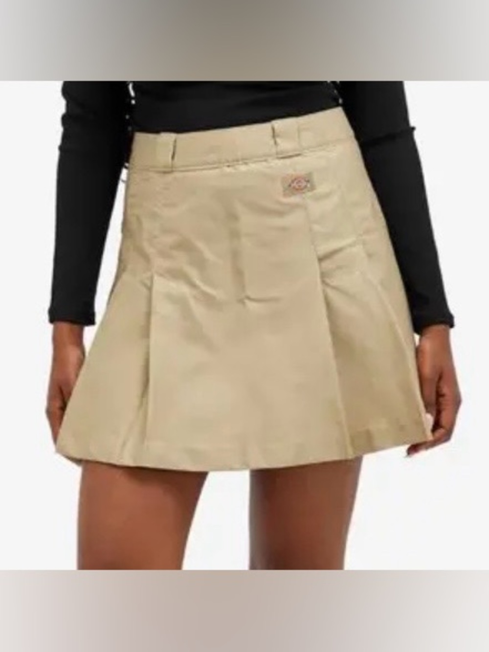 NWT Dickies Tennis Prep Elizaville Pleated Mini Skirt Size Medium